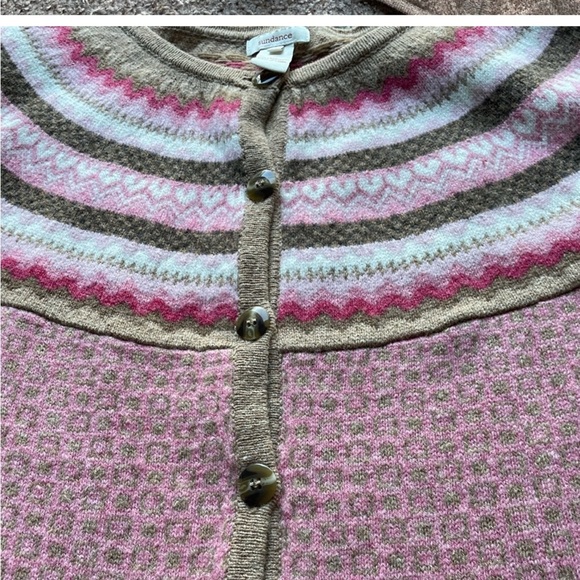Sundance 100% wool sweater size L - Picture 3 of 6